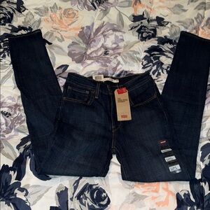 Levi's High Rise Women's Jeans - Dark Blue